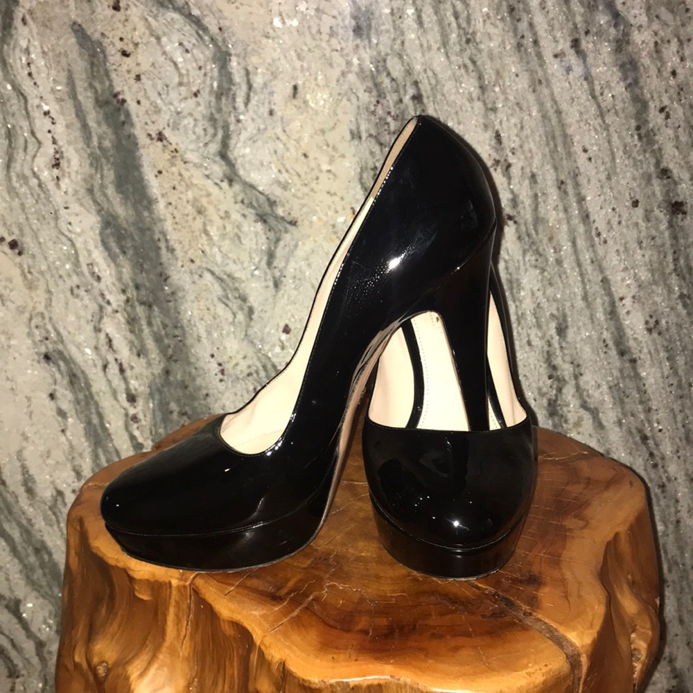 Prada Patent Leather Platform Heels